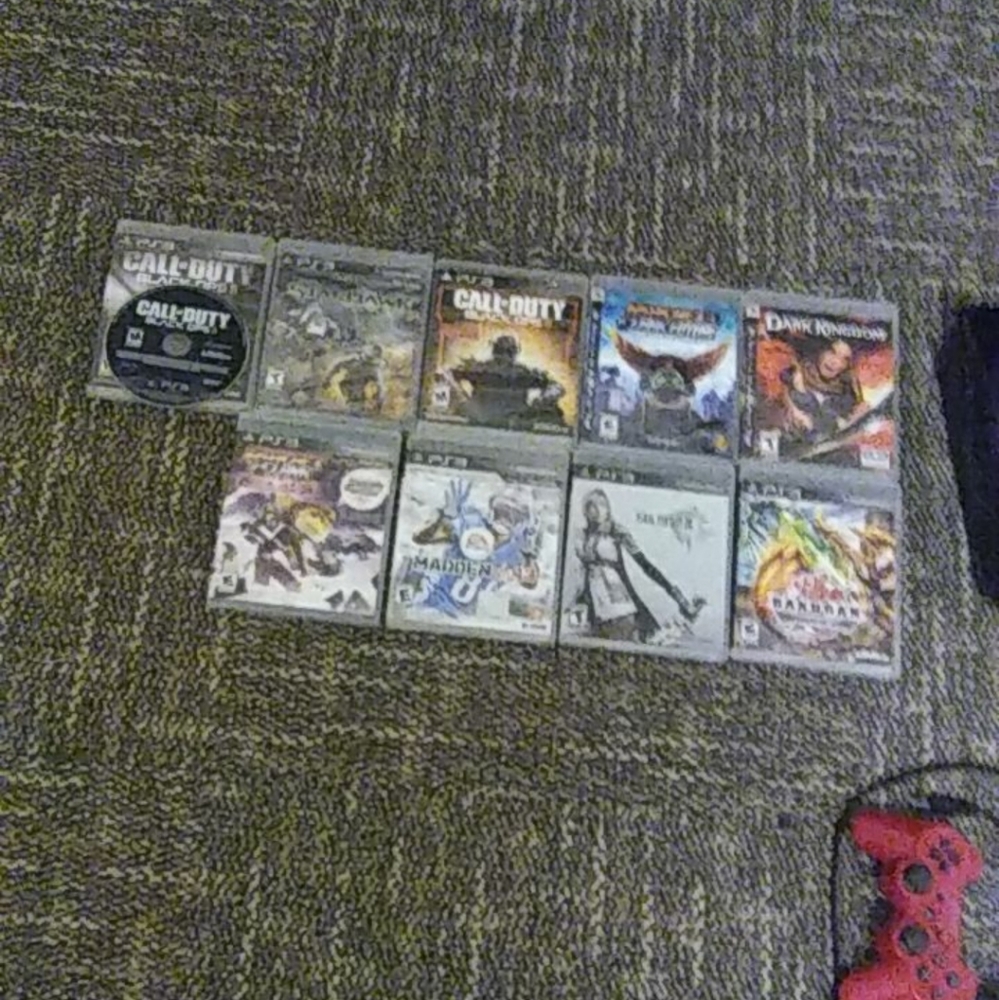 Ps3 with 11 games.